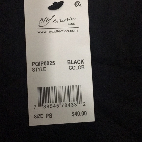 NY Collection wide-Leg new with Tag Black. - Picture 5 of 6